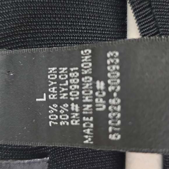 Robbi Bee Black Blouse with Pink Flamingo Embroidery, Size L - Picture 4 of 5